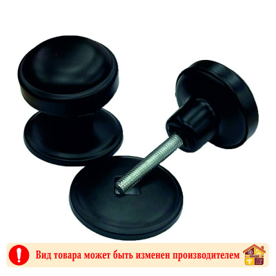 Ручка-кнопка S6601 на стержне 50 мм матовый черный заказать в Луганске в интернет магазине Перестройка недорого