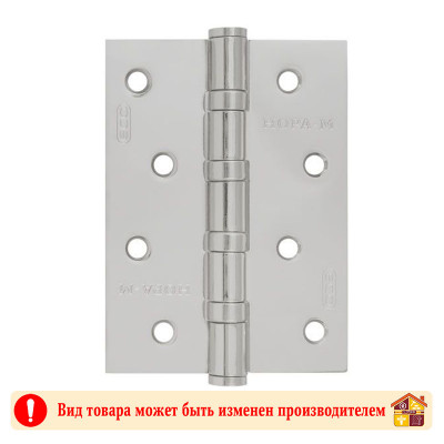 Петля универсальная НОРА-М стальная 4"4ВВ ЕСО 100 Х 70 Х 2,5 мм матовый никель заказать в Луганске в интернет магазине Перестройка недорого