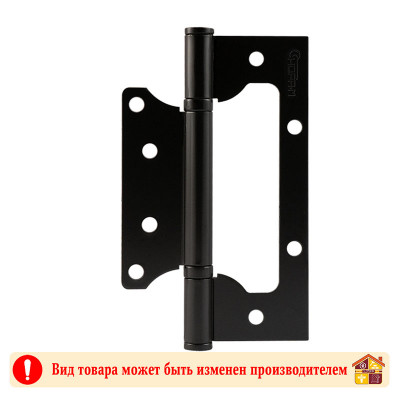 Петля Бабочка НОРА-М 800-5 125 Х 75 Х 2,5 без колп. черный заказать в Луганске в интернет магазине Перестройка недорого