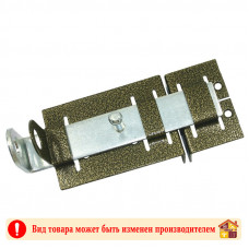 Задвижка дверная ЗД-04 104 мм. пол. бронза