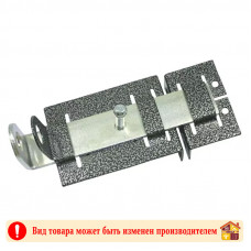 Задвижка дверная ЗД-04 104 мм. пол. серебро
