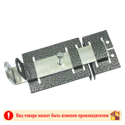 Задвижка дверная ЗД-04 104 мм. пол. серебро заказать в Луганске в интернет магазине Перестройка недорого