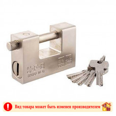 Замок навесной LIVGARD 127-94 матовый хром