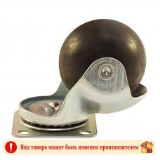 Колесо мебельное КЛ-312 шариковое резиновое 40 мм