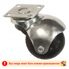 Колесо мебельное КЛ-312 шариковое резиновое 50 мм
