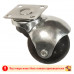 Колесо мебельное КЛ-312 шариковое резиновое 50 мм заказать в Луганске в интернет магазине Перестройка недорого