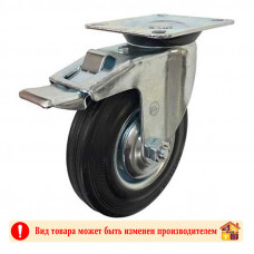 Колесо поворотное SCb55 с тормозом 125 мм