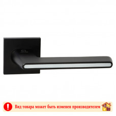 Ручки раздельные R21.190 ABRISS MBP/WH черный матовый/белая вставка
