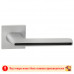 Ручки раздельные R21.190 ABRISS MСP/BL матовый хром/черная вставка заказать в Луганске в интернет магазине Перестройка недорого