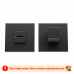 Фиксатор CODE DECO Slim WC-3016 ABRISS BLM черный матовый заказать в Луганске в интернет магазине Перестройка недорого