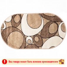 Коврик Фризе Эспрессо 2795/a5о/es Овальный 1,0 Х 1,4 м