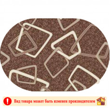 Коврик Фризе Эспрессо 3222 1,6 Х 2,3 м Овал