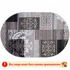 Ковер Silver grey d216 1,5 Х 1,9 м Овал