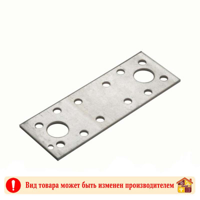 Пластина соединительная оцинкованная 100 Х 35 Х 2 мм. заказать в Луганске в интернет магазине Перестройка недорого