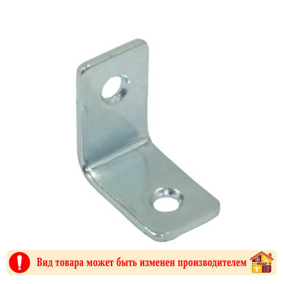 Уголок крепежный 25 Х 25 Х 15 Х 2 мм. цинк заказать в Луганске в интернет магазине Перестройка недорого