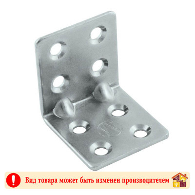 Уголок крепежный 32 Х 32 Х 30 Х 1,8 мм. цинк заказать в Луганске в интернет магазине Перестройка недорого