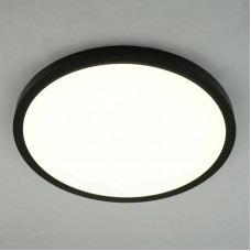 Светильник светодиодный Round 38W R-400x25 black/white-220-IP44 4000K