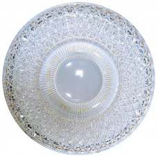 Светильник круглый с хрустальной окантовкой LED  E27-36W/85 6500К