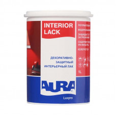 Лак акриловый полуматовый AURA Luxpro Interior 1 л.