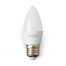 Лампа светодиодная Sweko 42LED-C35-7W-4000K-E27-P