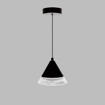 Люстра LAMPA 7W 1R 140 Х 1340 BLACK/CLEAR заказать в Луганске в интернет магазине Перестройка недорого