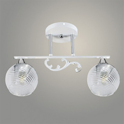 Люстра 11278-6/2 белый/хром (Плафон 8274) заказать в Луганске в интернет магазине Перестройка недорого