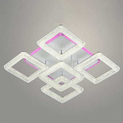Люстра 3661/4+1С WH80+26W LED RGB заказать в Луганске в интернет магазине Перестройка недорого