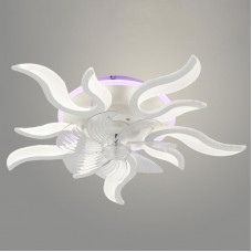 Люстра 9508/5CV  WH80+20W LED RGB