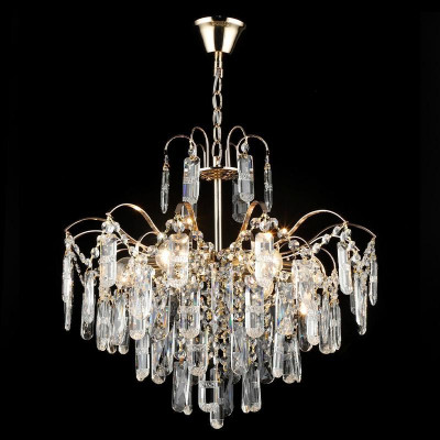 Люстра 2588/6 FGD золото/хрусталь заказать в Луганске в интернет магазине Перестройка недорого