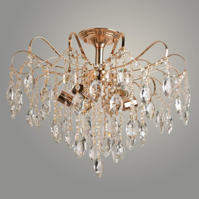 Люстра 8115/8 FGD золото/хрусталь заказать в Луганске в интернет магазине Перестройка недорого