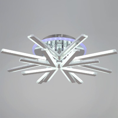 Люстра 09824-3.3-4+4C CR LED RGB заказать в Луганске в интернет магазине Перестройка недорого