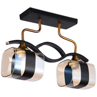 Люстра 72106-0.3-02 BK+GAB заказать в Луганске в интернет магазине Перестройка недорого