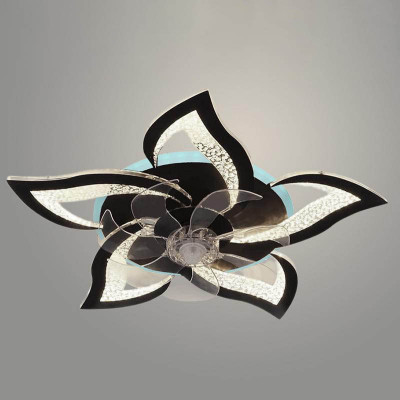 Люстра LED RGB 9510/5CV BK80+28W заказать в Луганске в интернет магазине Перестройка недорого