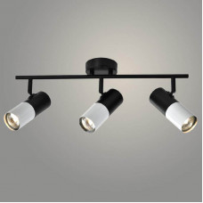 Люстра СПОТ 23210/3B BK+WT