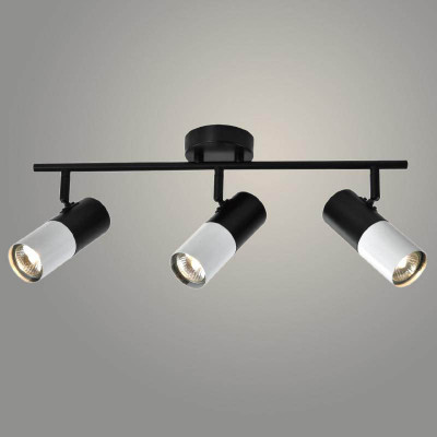 Люстра СПОТ 23210/3B BK+WT заказать в Луганске в интернет магазине Перестройка недорого