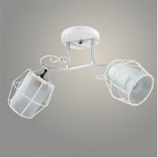 Люстра 11290-8/2 белый/хром (Плафон 7027S)