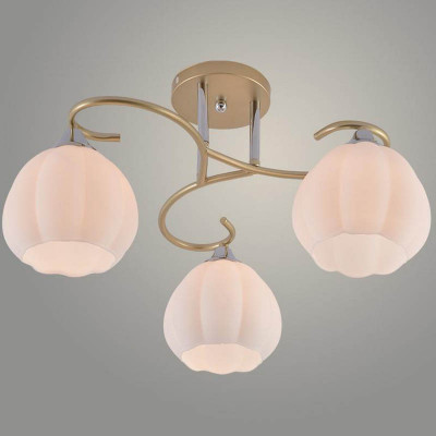 Люстра 1635B/3 GD+CR заказать в Луганске в интернет магазине Перестройка недорого