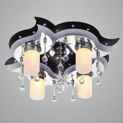 Люстра 5521/4+1 CR RPB заказать в Луганске в интернет магазине Перестройка недорого