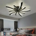Люстра управляемая светодиодная 100W ALESSIA 5V-IRC-600*600*70 black/white заказать в Луганске в интернет магазине Перестройка недорого
