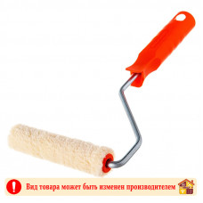 Валик-мини с ручкой Велюр 100 мм.