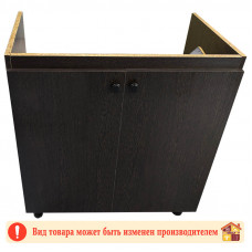 Тумба кухонная для мойки 80 см. Венге темный УЦЕНКА
