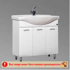 Тумба Комфорт МДФ и ДСП с умывальником Стиль 75 см.