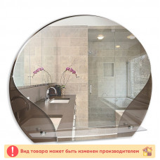 Зеркало Арена 620 Х 520 мм. с полкой