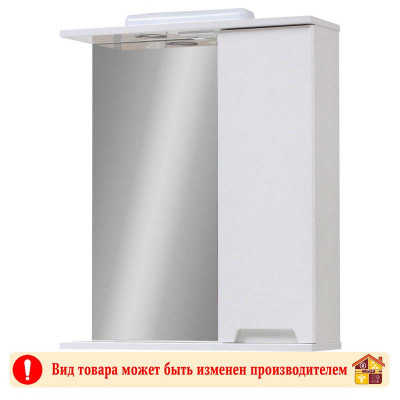 Шкаф навесной зеркальный Арчи ДСП и МДФ шнз 1-70 правый заказать в Луганске в интернет магазине Перестройка недорого