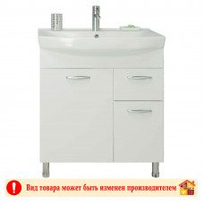 Тумба с умывальником 75 Ника белый Стиль