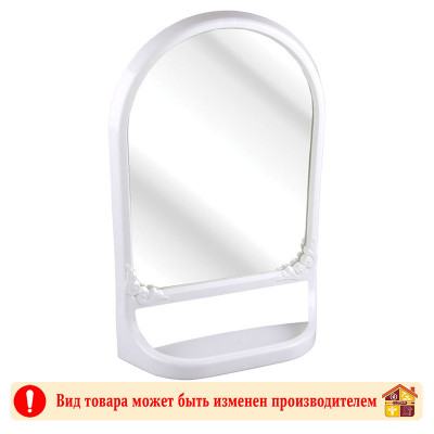 Зеркало с полкой 3130 590 Х 390 Х 130 мм. заказать в Луганске в интернет магазине Перестройка недорого