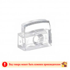 Стеклодержатель пластиковый/кляймер Прозрачный 20 шт