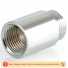 Металлопластиковый удлинитель хром 1/2"ВН 30 мм.