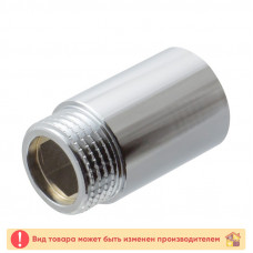 Металлопластиковый удлинитель хром 1/2"ВН 40 мм.