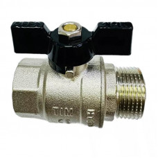 Металлопластиковый шаровый кран 3/4" БГШ TIM